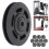10 Teile/satz 95MM Universal Nylon Lager Pulley 9