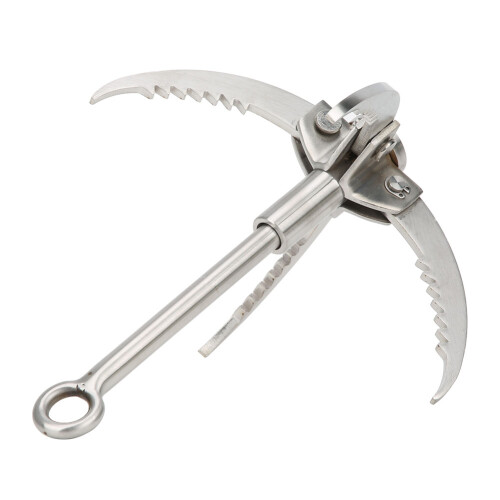 Edelstahl Grappling Haken 4 Krallen Klettern Klapp 1