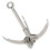 Edelstahl Grappling Haken 4 Krallen Klettern Klapp 3