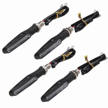 Motorcycle 12 Led Turn Signal Indicator Blinkers Light Amber4pcs