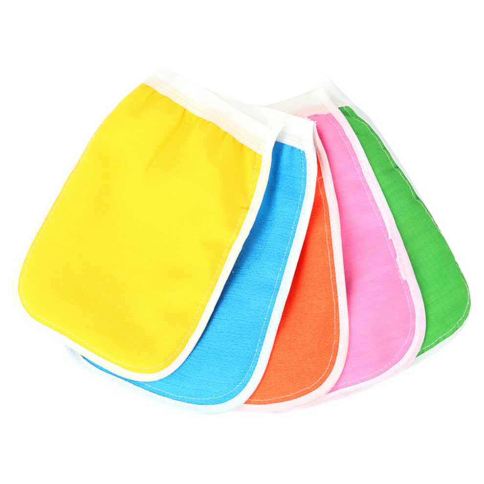 Exfoliating Bath Mitts 10 Piece Exfoliating Gloves For Shower Body Brush Glove Random Color