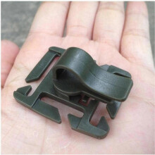 Drink Tube Clip Fixed Gear Water Pipe Hose Clamp Backpack Buckle Outdoor Hike Hydration Bladder Accessories4pcs