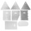 8 Stuks Multifunctionele Odontoïde Cake Spatels 6