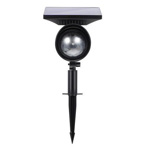 Black LED Projection Lamp Waterproof Outdoor Night Light Projector