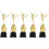 5 Unidades Troféu De Balé Para 9