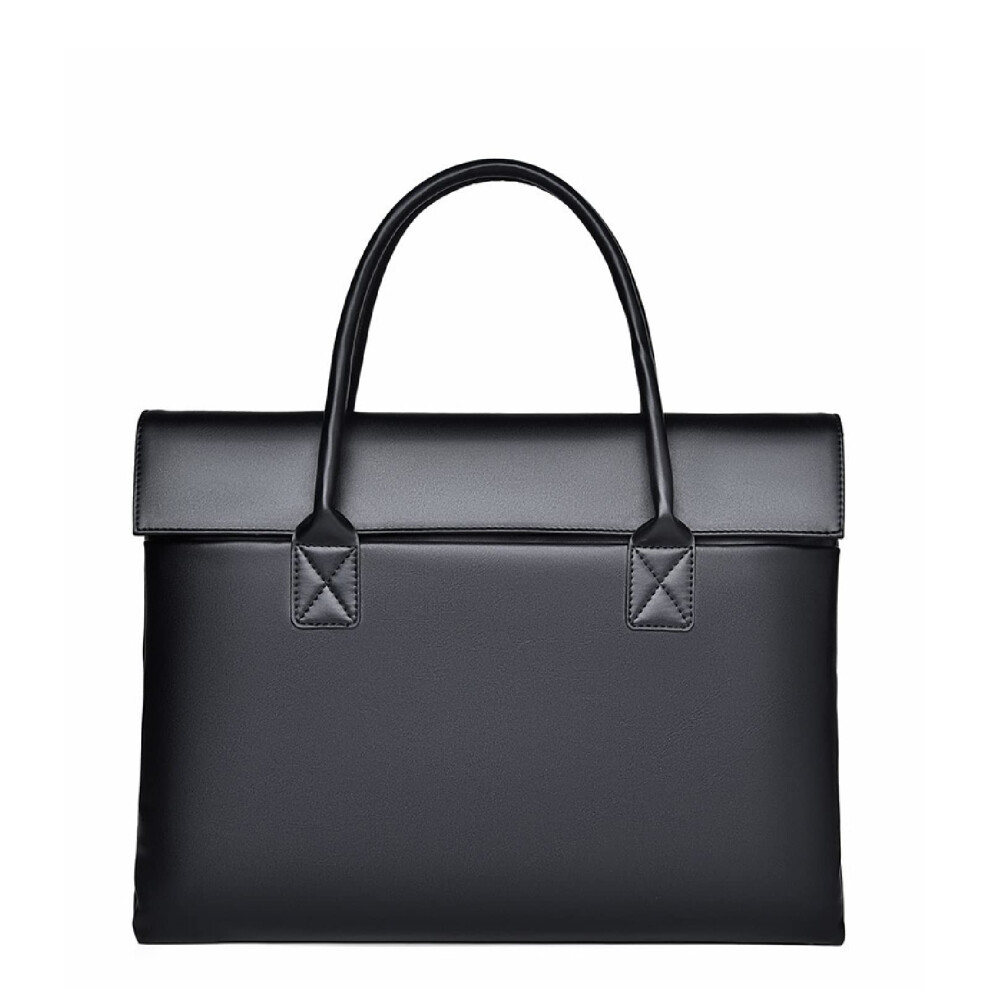 Laptop Bag Large Capacity For Men, Messenger Briefcase, Business Tote, 15.6-Inch Laptop Case Compatible-image-OPC-PKVRSBK-NEW