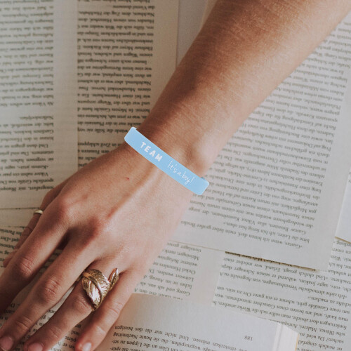 10Stk Silikon Armbänder Für Gender Reveal Party, Oder 2