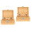 2 Pièces Humidor Portable À L'Usure Étui À 4