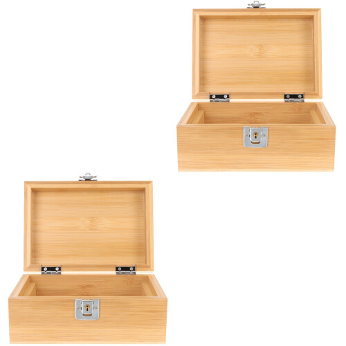 2 Pièces Humidor Portable À L'Usure Étui À 2