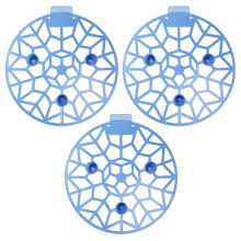 3Pcs De Plástico Para E Armazenamento De