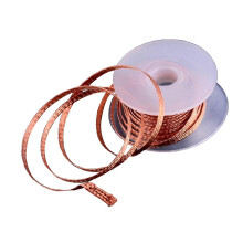 Solder Wick 1.5M Length, 2.0mm Diameter Copper Braided Solder Wick Wire for Solder Removal and Rework
