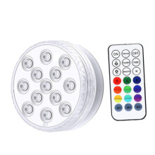 Led Floating Light Color Changing Submersible Lamp For Pool Bathtub Aquariums With Wireless Remote Control 1 Set