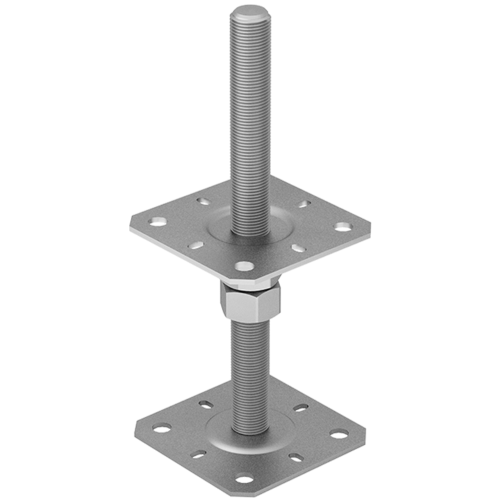 Fence Post Repair Support Bracket Adjustable Bolt Down Anchor for Timber Posts Decking
