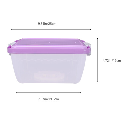 1St Handheld Cake Box, Transparente Dessertverpackung Für 1