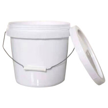 Cubo De Agua Plástico Con Asa Y 8 L Para Granja