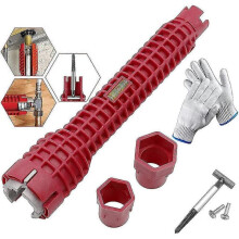 8 In 1 Faucet Sink Installer Multi Purpose Wrench Tool Plumbing Pipe Wrench