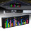 Audio Rhythm Spectrum Analyzer LED Music Clock 84 Display Effects Automatic Switching Voice-Controlled And Wired 1