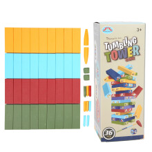 Kinder pädagogische Kunststoffblöcke Stapelspiel