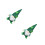 2Pcs Cloth St. Patrick's Day Dwarf Dolls Table Decor 5