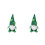 2Pcs Cloth St. Patrick's Day Dwarf Dolls Table Decor 4