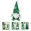 2Pcs Cloth St. Patrick's Day Dwarf Dolls Table Decor 11