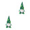 2Pcs Cloth St. Patrick's Day Dwarf Dolls Table Decor 8