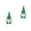 2Pcs Cloth St. Patrick's Day Dwarf Dolls Table Decor 9