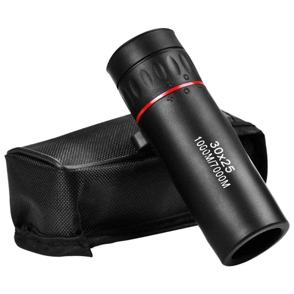 Telescope 30X25 Optical Zoom Binoculars With Adjustable Focal Length Hd Film Lenses 7X Monocular Red 9016109214379