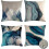 Set Of 4 Outdoor Pillow Covers,waterproof 1