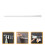 Kitchen Hanging Rod En Transparent Porte-Serviettes Mural 10