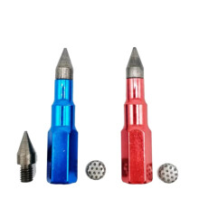 Grease Nozzle Heavy Duty Pointed Mouth Copper-Plated Universal Nozzle Grease Nipple Accessory