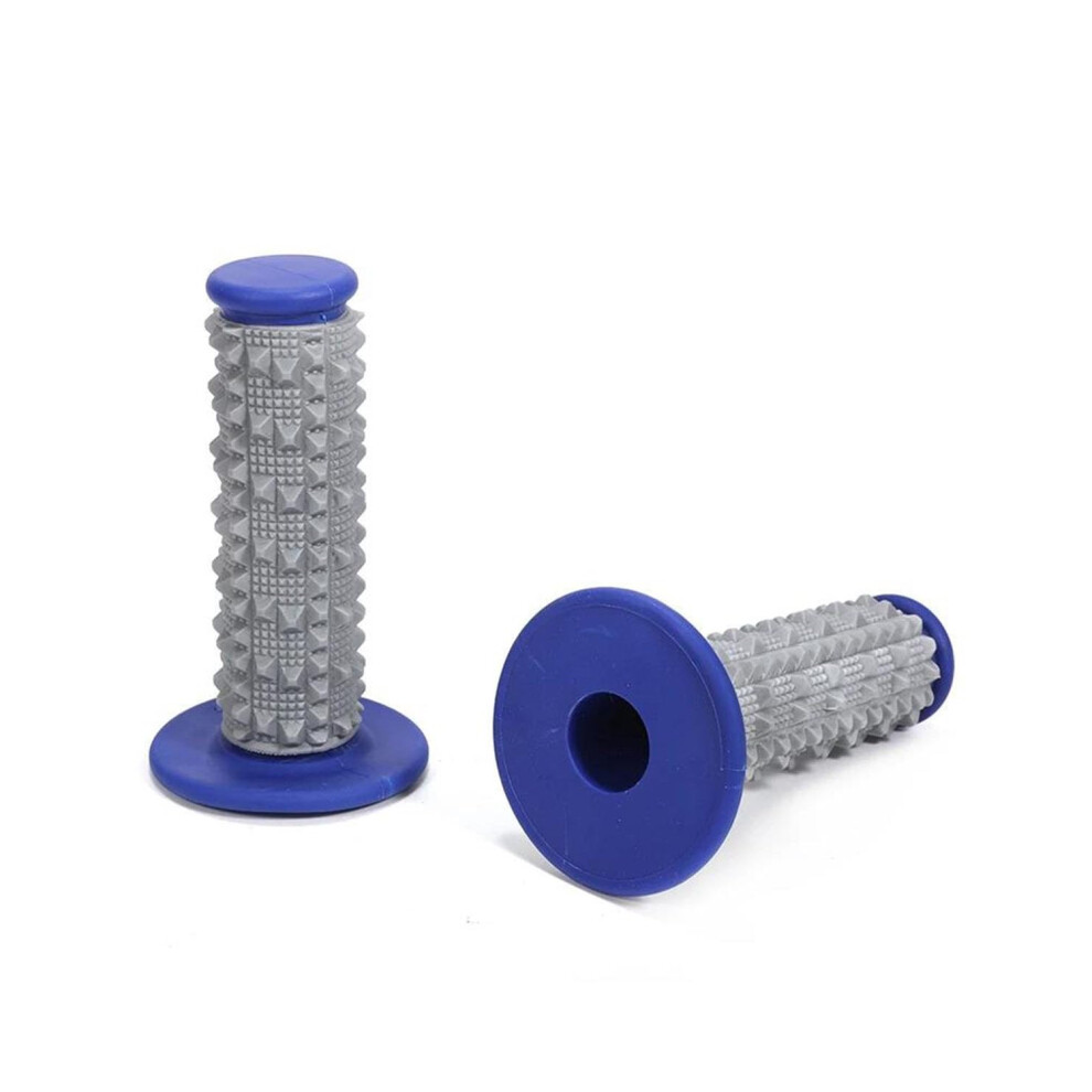 Motorcycle Handlebar Grips Pro Taper Compatible 7/8 Inch Dirt Pit Bike Motocross Rubber Gel Sky Blue 9084446215243