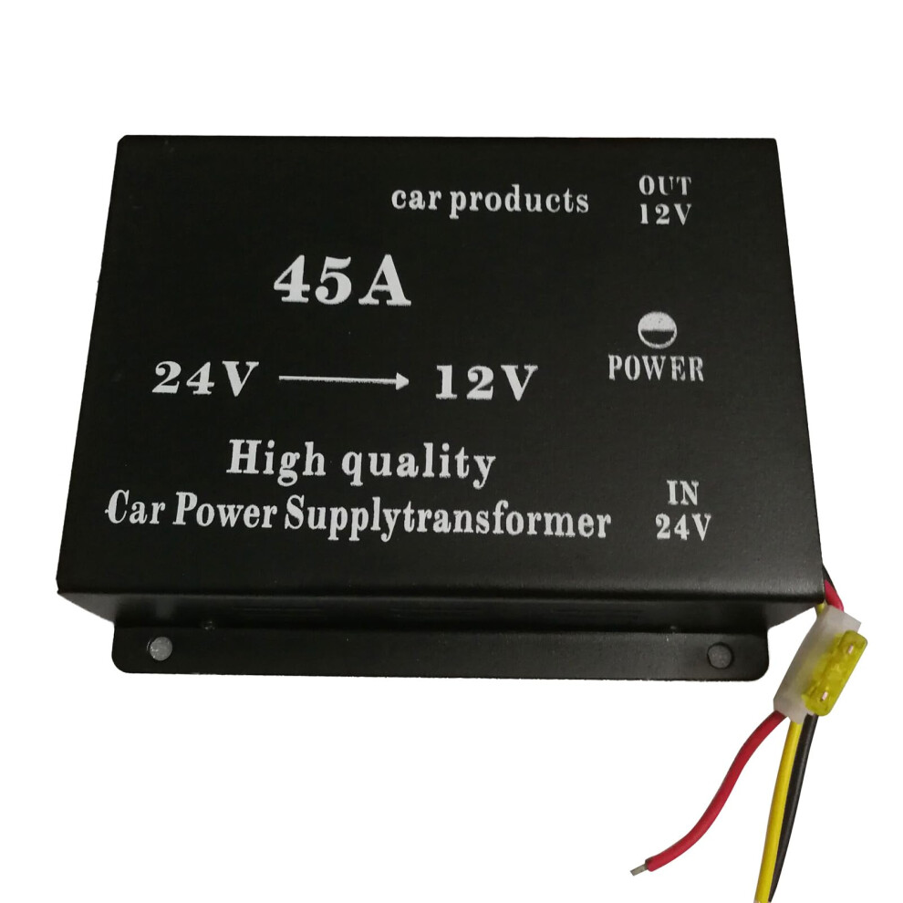 24V To 12V Converter 45A High Efficiency Dc-Dc Step-Down For Trucks, Campers, Trailers With Secure Mounting 9393856116027