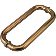 Push and Pull Shower Door Handle Stainless Steel Replacement Grab Bar, 400mm, for Shower Enclosures and Cabinets