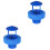 2St Portable Splash Guard Rockery Teich Befeuchter 5