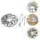 1 Set Austern Servierplatte Aus 4
