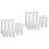 32 Pcs Roman Column Cake Stands With Stacking Rods And Pillars 6