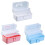 Sewing Box Three-Layer Plastic Craft Storage Box Folding Tool Box Arts and Crafts Storage For Home Blue 2