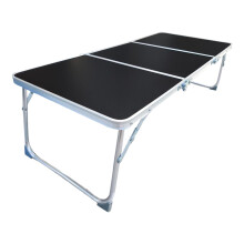 Folding Camp Table Aluminum Alloy Foldable Outdoor Table For Camping Travel Fishing Portable Desk With Handles