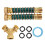 2 Sets Schlauchverteiler 2 Gartenschlauchverbinder Adapter 3