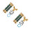 2 Sets Schlauchverteiler 2 Gartenschlauchverbinder Adapter 6