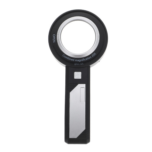 Handheld Lighted Magnifier Mehrfunktionale Lupe Leselupe 2