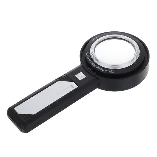 Handheld Lighted Magnifier Mehrfunktionale Lupe Leselupe