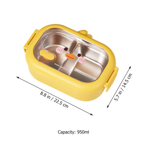 Office Bento Box Cartoon Lunchbox Tragbar 1