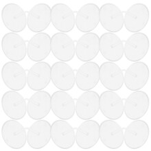 100 Unidades Claras De De Fondant Para Pastel Plástico Decoración