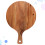 1 Redondo De Madera Para Pizza Pan Filete 8