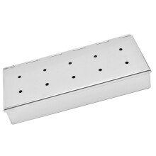 Smoker Box Pour Bbq En Acier Inoxydable Chips De