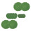 36 Pcs Artificial Lily Pads For Ponds Realistic Floating Leaves Decor 3
