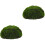 2 Gesimuleerde Moss Halfbol Bonsai Decoratie 5