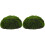 2 Gesimuleerde Moss Halfbol Bonsai Decoratie 4